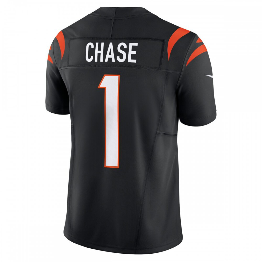 Ja'Marr Chase Cincinnati Bengals Nike Vapor F.U.S.E. Limited Jersey - Black-Profan Arena